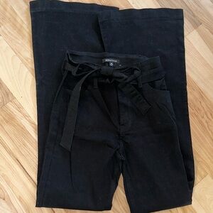 Jealous tomato flare black pants